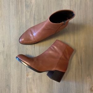 Sam Edelman Brown Leather Heeled Joey Boots